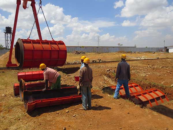 Nom du projet: Ligne de production de tuyaux en béton en Ethiopie